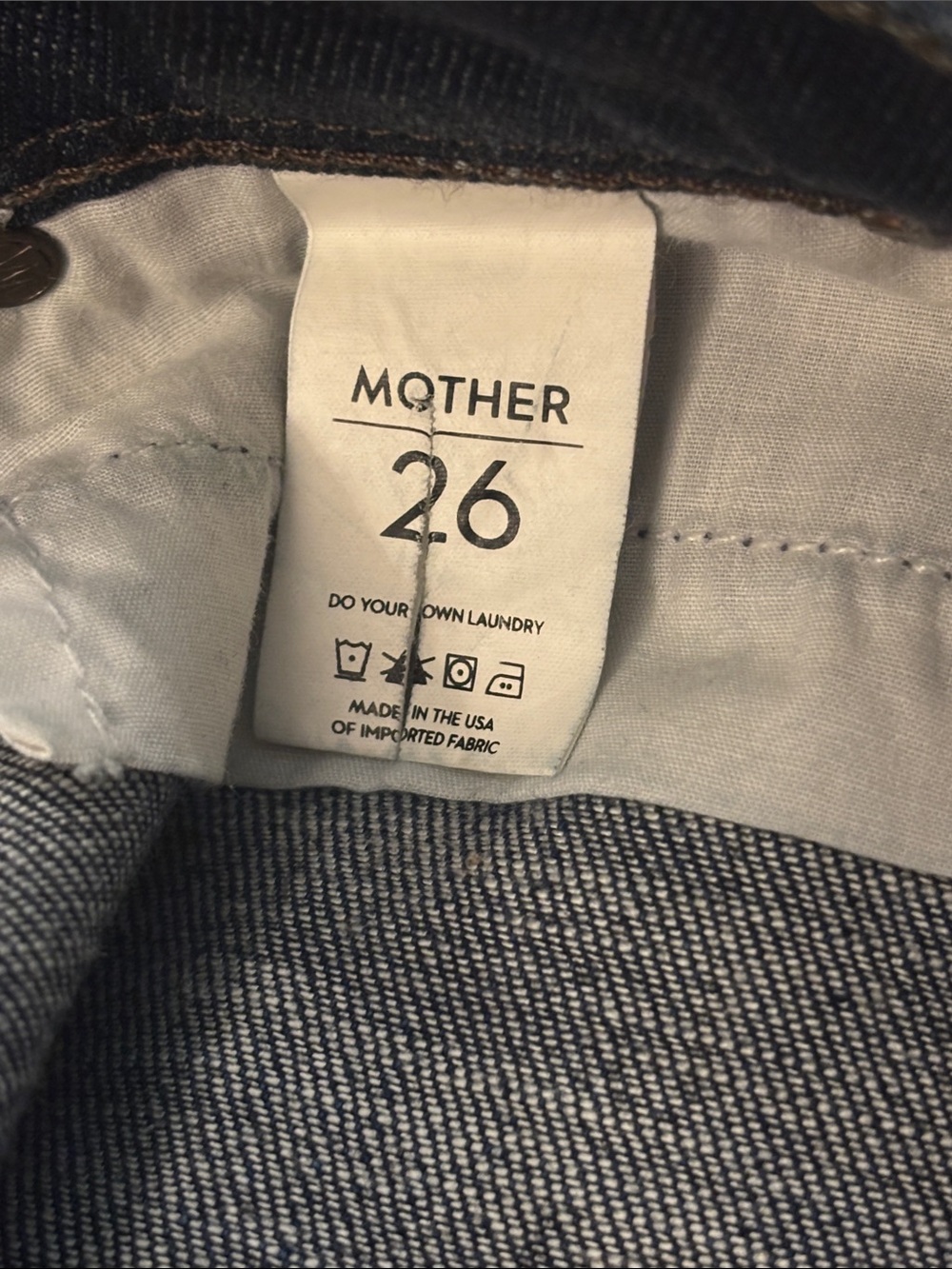 Mother The Curfew Jean in Plain Jane & Hot Shot - Picture 7 of 7
